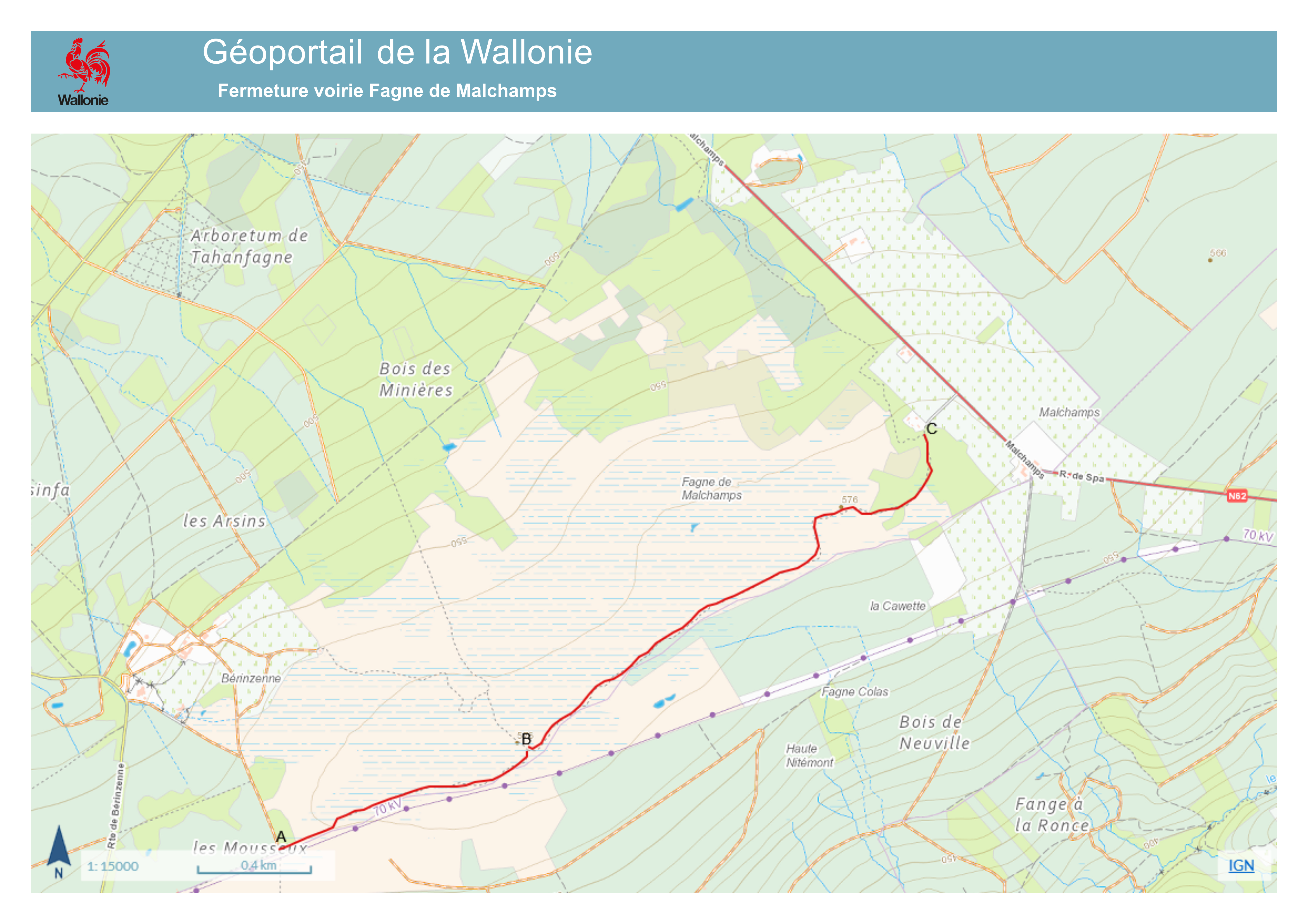 Carte fermeture caillebotis