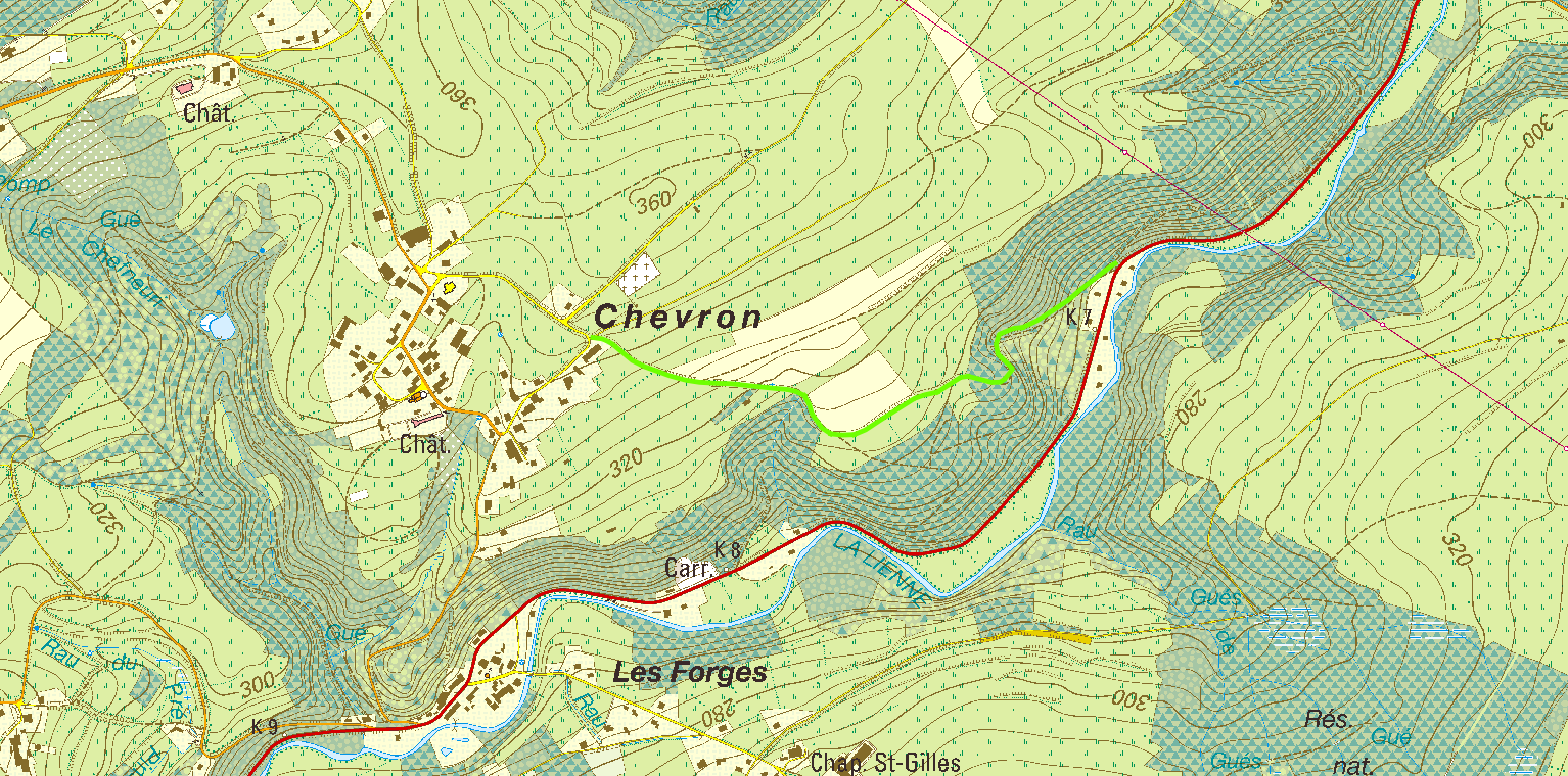 Liaison Chevron - La Lienne